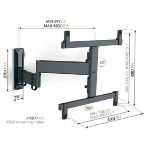 VOGELS TVM 3465