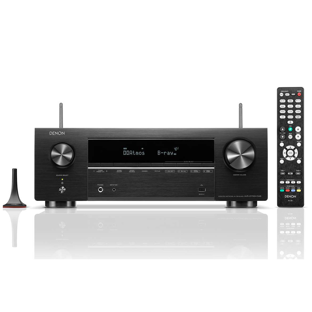 tvspecialisten.be. DENON AVR-X1700H DAB (zwart)