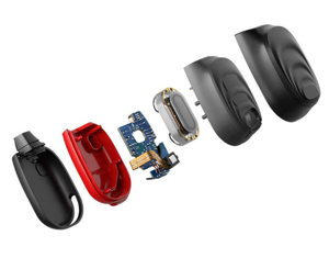 Philips TAA7607BK/00 Headset - Zwart,Rood