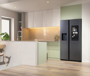 SAMSUNG Koelkast RS90F66BEFEF (zwart)