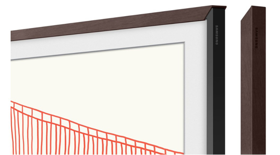 SAMSUNG The Frame 43" Lijst Walnoot