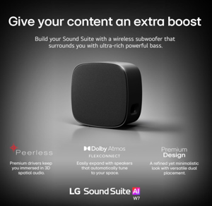 LG Sound Suite W7