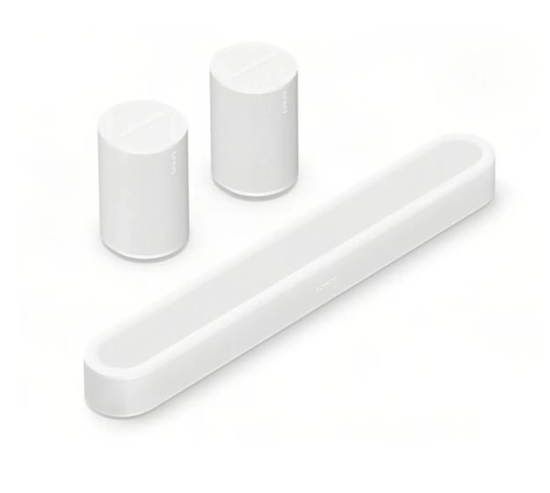 Sonos Beam Ultra + 2x Era 100 SL (Wit)