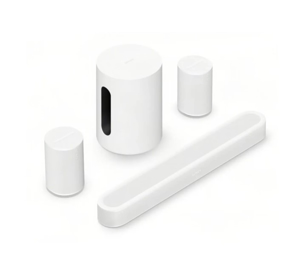 Sonos Beam Ultra + 2x Era 100 + Sub Mini (Wit)