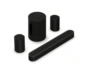 Sonos Beam Ultra + 2x Era 100 SL + Sub Mini (Zwart)