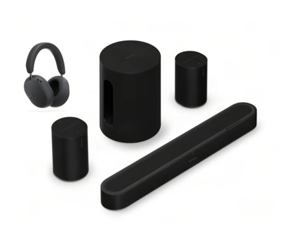Sonos Beam Ultra + 2x Era 100 + Sub Mini + Ace Ultra (Zwart)